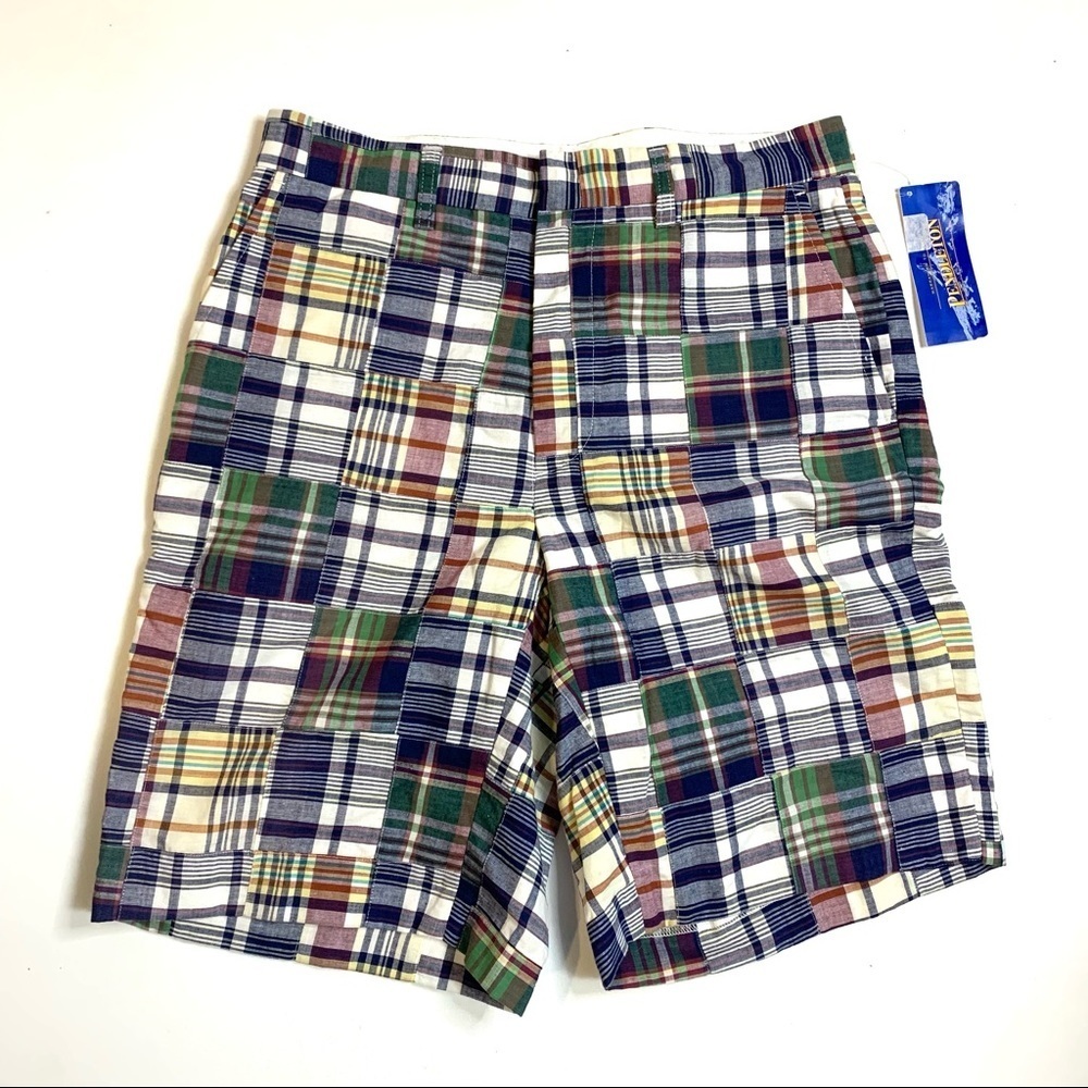 Pendleton Men’s Vintage Plaid Flat Front Shorts Size 32